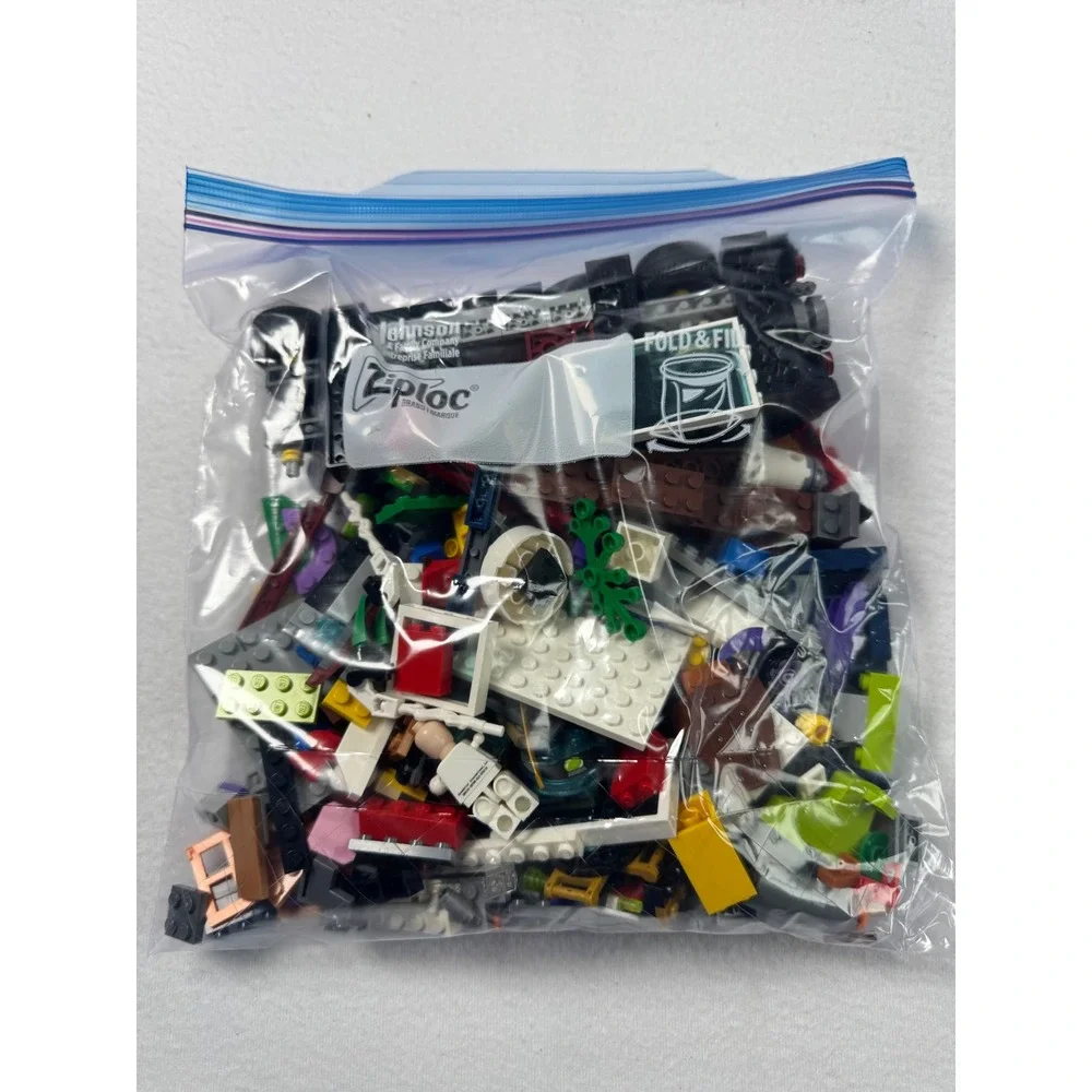 Creative LEGO 1LBS Bulk Bricks Pieces Multicolor Mixed Lot Batman City Wheels